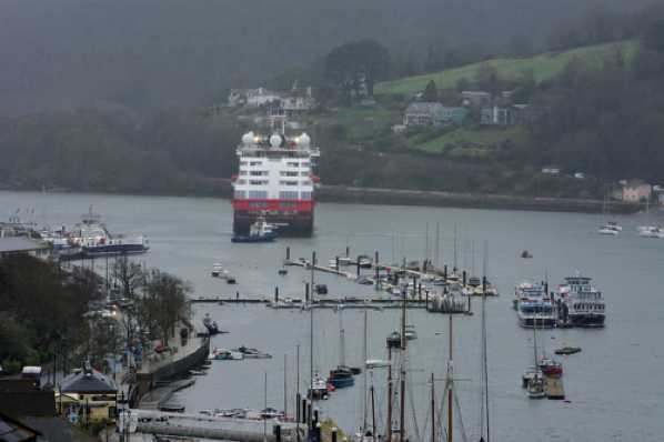 04 March 2020 - 07-38-10 
Cruise ship Fridtjof Nansen arrives in Dartmouth. Fore an aft thrusters helped. No three point turn for this baby.
-------------- 
Cruise ship Fridtjof Nansen visits Dartmouth